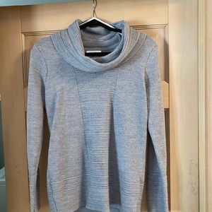 Calvin Klein Grey Cowl Neck Sweater